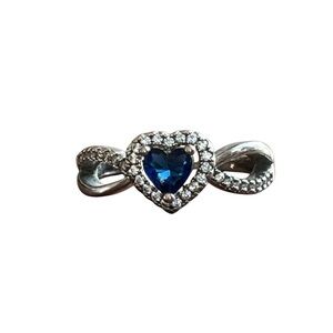 Vanessa Mooney The Mia Ring in Blue Gemstone